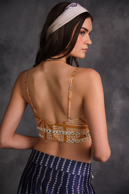 Golden Mirror Bralette