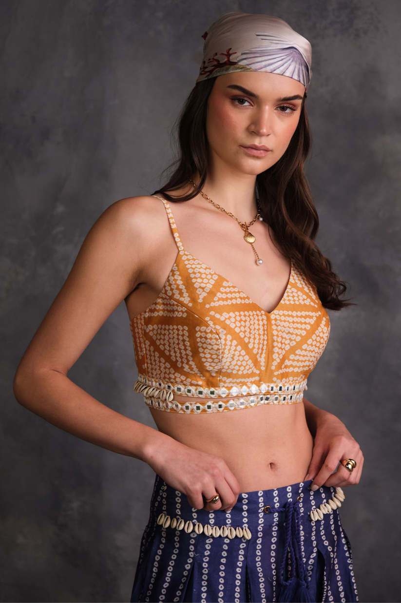 Golden Mirror Bralette