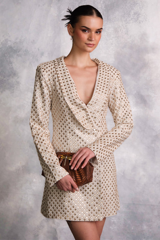 IVORY MIRAGE DRESS